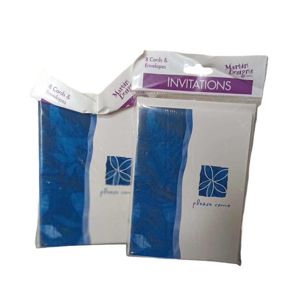 Martin Design Invitation Cards 2 Packs